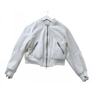 3.1 Phillip Lim Women's White Bomber Jacket